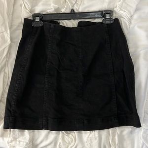 wild fable Black denim skirt